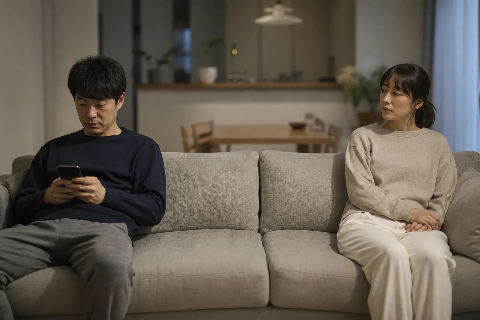 同棲中の彼氏が冷たいときはほっとくべき?